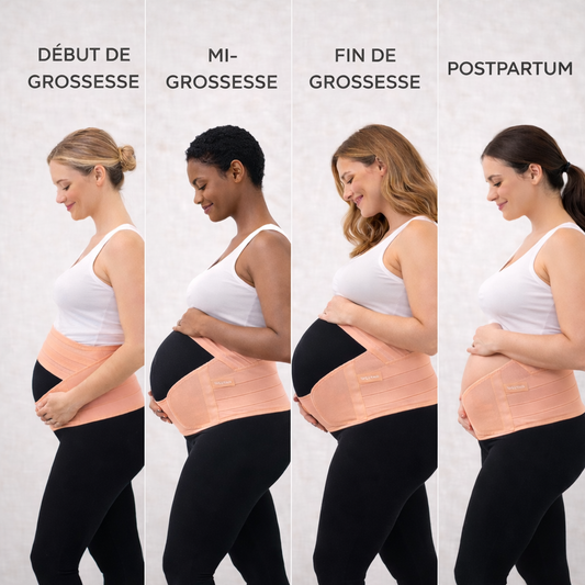 Ceinture 2 en 1 - un soulagement avant et après bébé